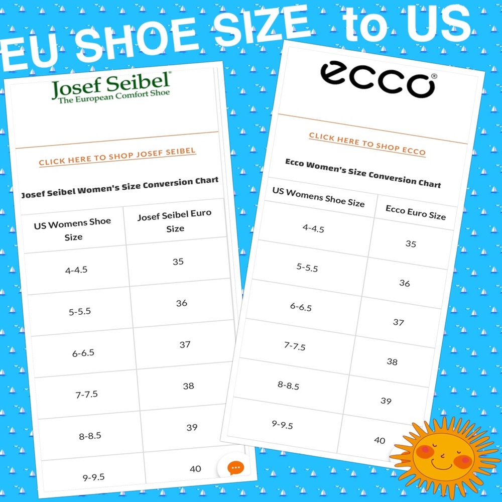 EU sizes Differ🌟